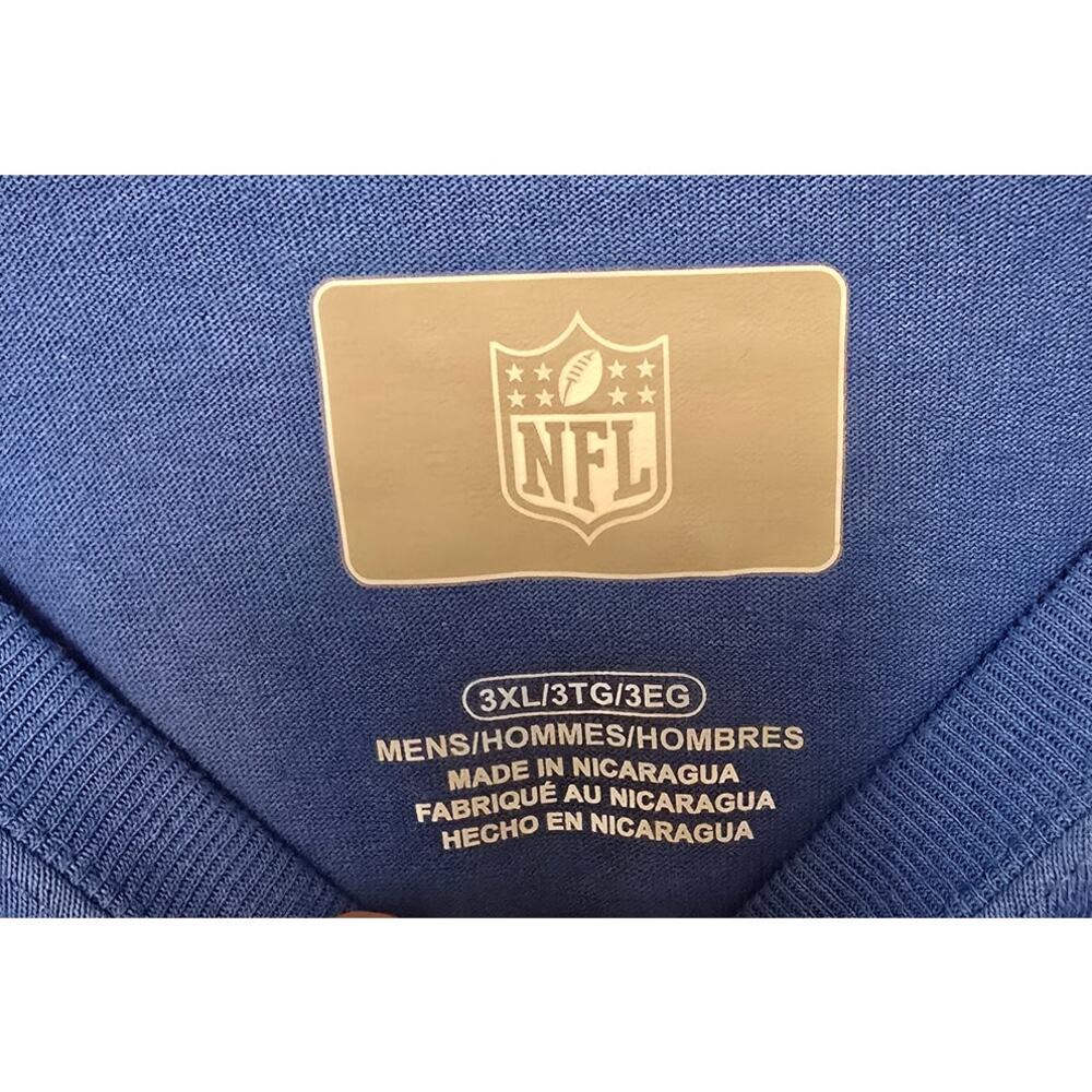 Los Angeles Chargers NFL T-Shirt Men's 3XL Blue Football Graphic NWOT NEW - Picture 3 of 4